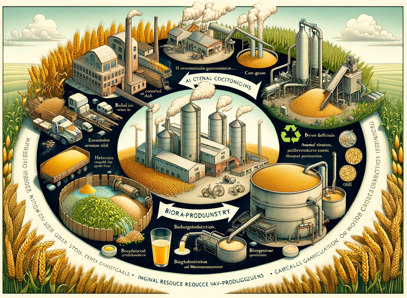 Les coproduits et biodéchets des céréales