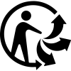 triman logo déchets recyclables